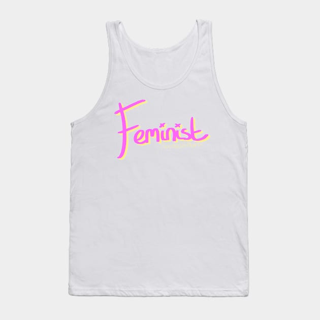 Feminist Tank Top by SpectacledPeach